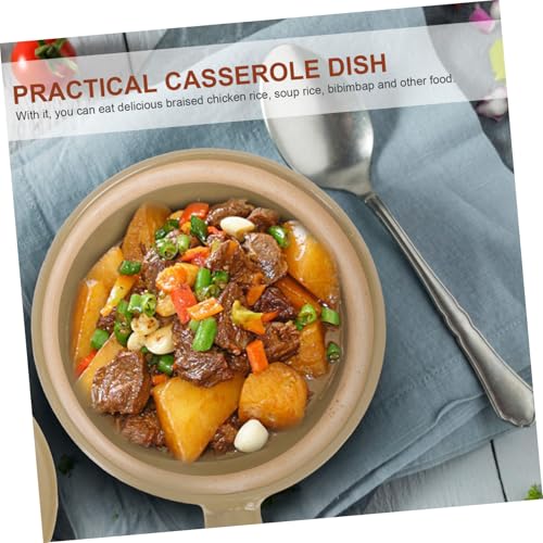 Casserole en terre cuite à cuisson uniforme Uonlytech 0,5l - 8