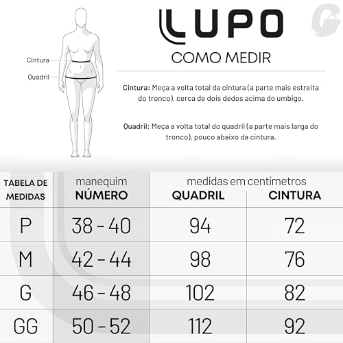 Calça Legging Lupo Basic | Branco | M