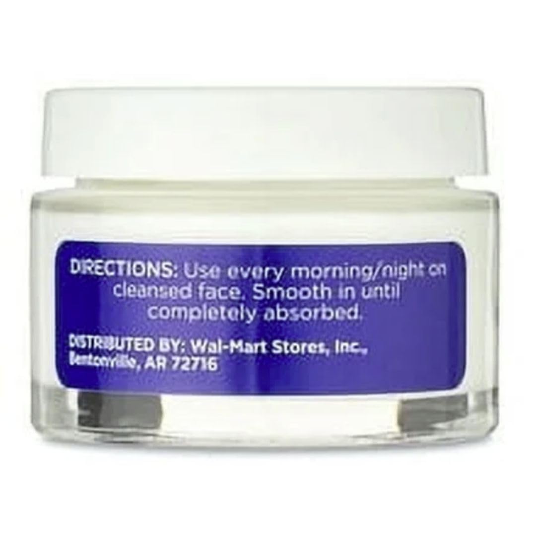 Equate Collagen Day & Night Moisturizer for Face Care to Smooth & Soften Skin, 1.7 oz (3 Pack)