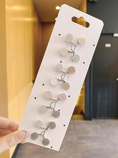 Silvery Pant Waist Tightener No Sewing Alloy Waistband Tightener Adjustable Waist Buckle Simple Invisible Buckle Alloy