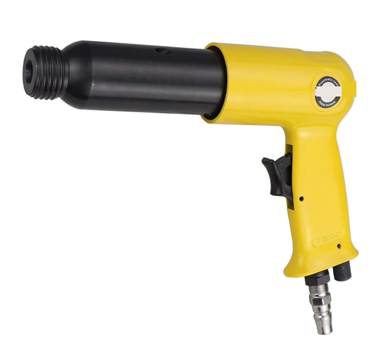 Pneumatic Air Needle Scalers Rust Removal Gun 150Y Air Hammer Small Rust Remover Tools 19 Neeles Iron Sheet Cleaning Gun for Metal Work(250Y 19 Needles)