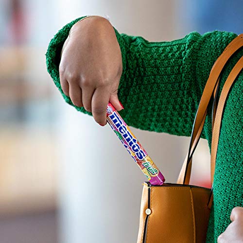 Mentos - Fruit - 1 Pakje van 5 Rollen - Snoepbroodje - Fruitmix (Aardbei, Appel, Sinaasappel en Citroen) - Verpakt op… - Image 7