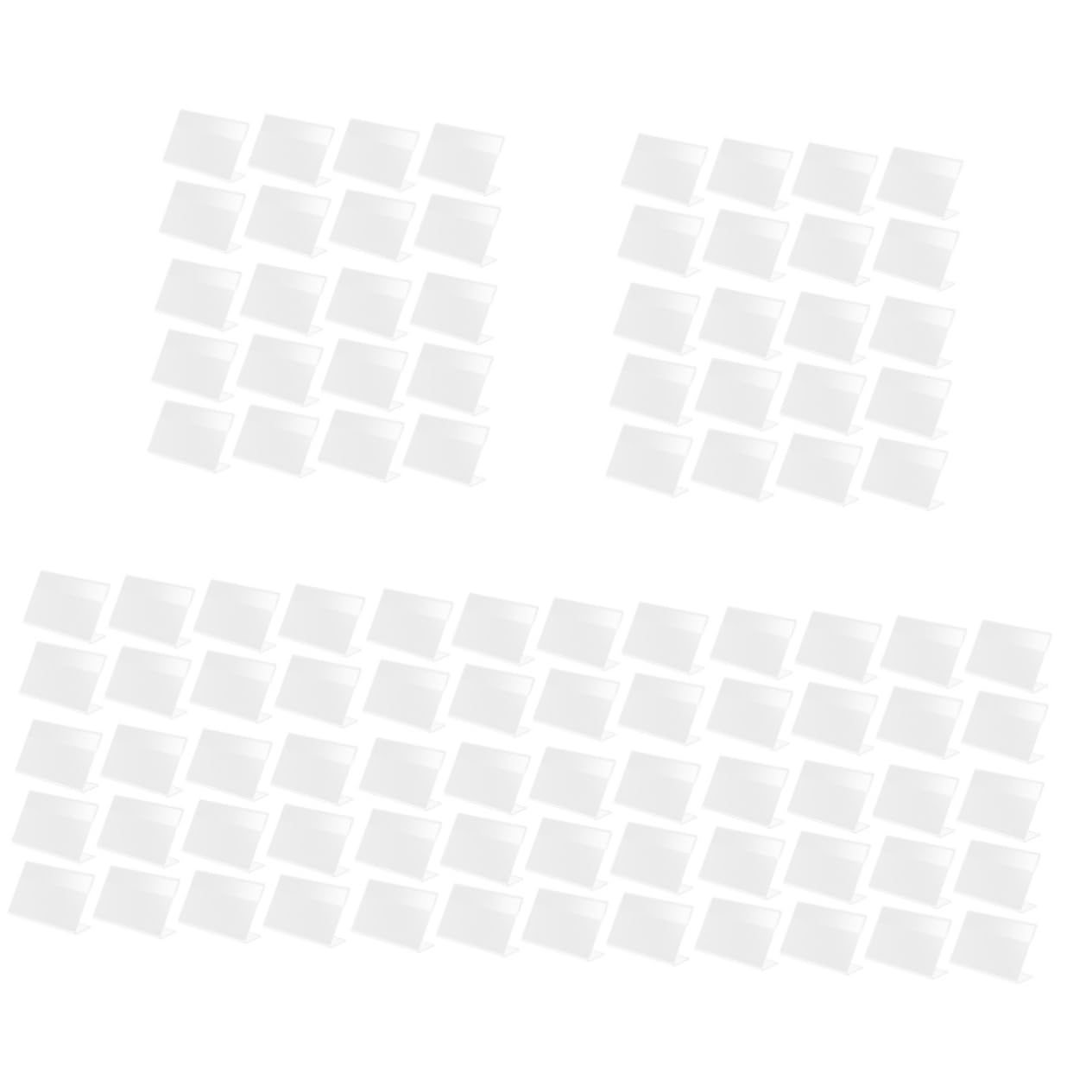 Garneck Porta Etichette Da 100 Pezzi Porta Cartellini A Forma Di L Etichetta Del Supermercato Etichetta Porta Etichetta Trasparente Espositore A Forma Di L Etichetta Di Plastica Tag