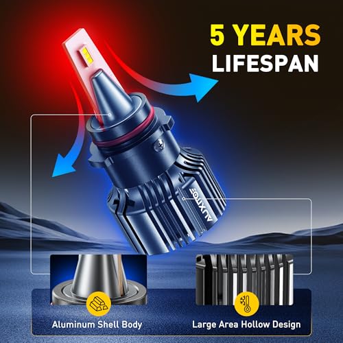 Image of AUXITO PSX26W 12278 LED Fog Light Bulbs 18000LM, 1000% Brighter 6500K 12278C Fog Lights, 1:1 OEM Replacement for Cars Trucks SUVs, 3-Minute Installation, IP68 Waterproof, Pack of 2