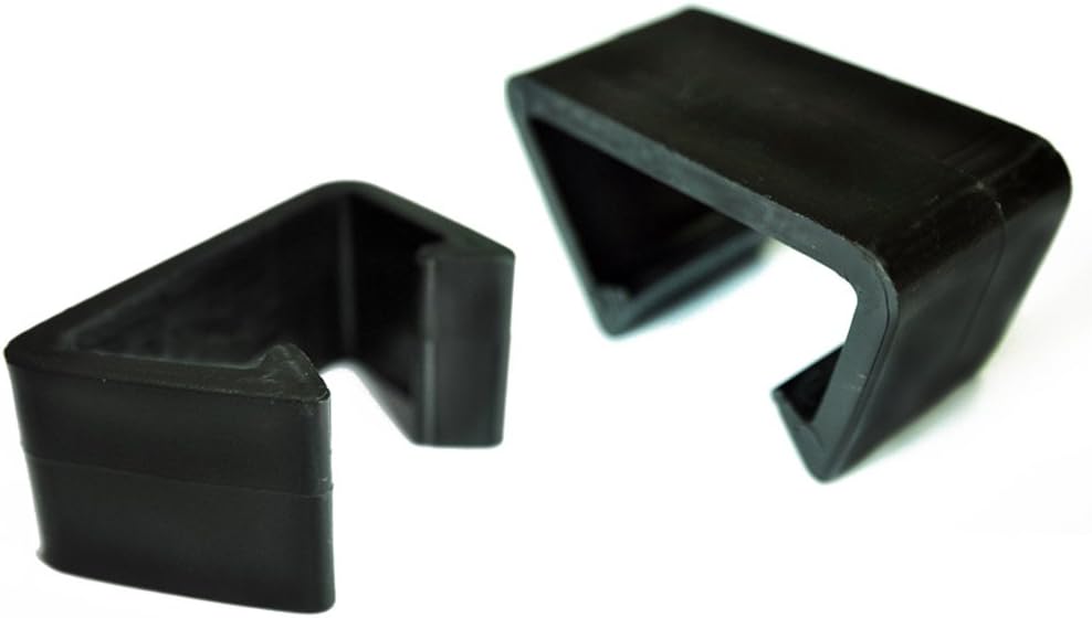 HZFS Pack of 10 Patio Wicker Furniture Sectional Sofa Alignment Fasteners Clips Clamps Connectors - Two Size Options