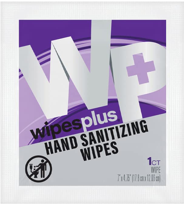 Miniatura 2 de Toallitas sanitzing de manos con alcohol para el hogar y la empresa, 1000 unidades, (10 paquetes de 100 bolsitas)