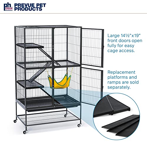 Prevue Pet Products 485 Feisty Ferret Home With Stand, Black Hammertone #TOP5