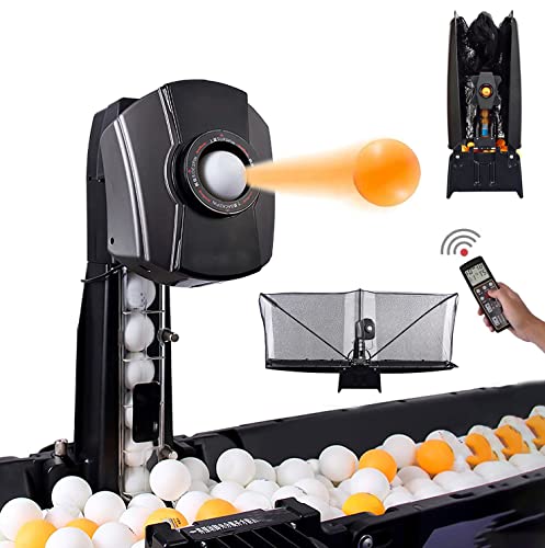 Macchina automatica di addestramento di ping-pong con le palle di rotazione per la pratica e lo sviluppo di abilità