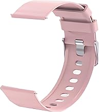 Aechber Watch Band, Rubber Watch Band, Sweatproof, Watch Strap, Lightweight, Silicone, For Smart Watches, Waterproof Replacement Strap, Lug Width 0.8 inches (20 mm), Easy Adjustment, Replacement Watch