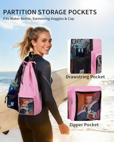WANDF Swim Bag with Wet Pocket