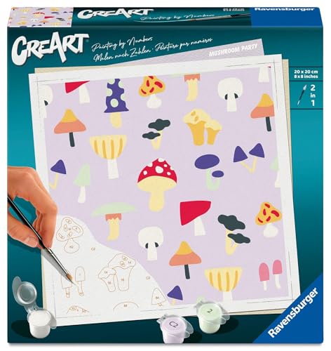 Malen nach Zahlen Adults CreArt Goldene Muse tableau peinture numero acrylique or pour adulte