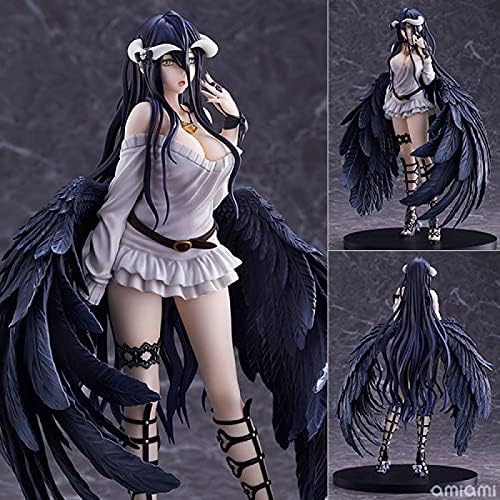 Jin Chuang Overlord Albedo So-Bin Anime Figure Overlord III Albedo Action Figure Albedo Figurine Ainz Ooal Gown Figure Toys