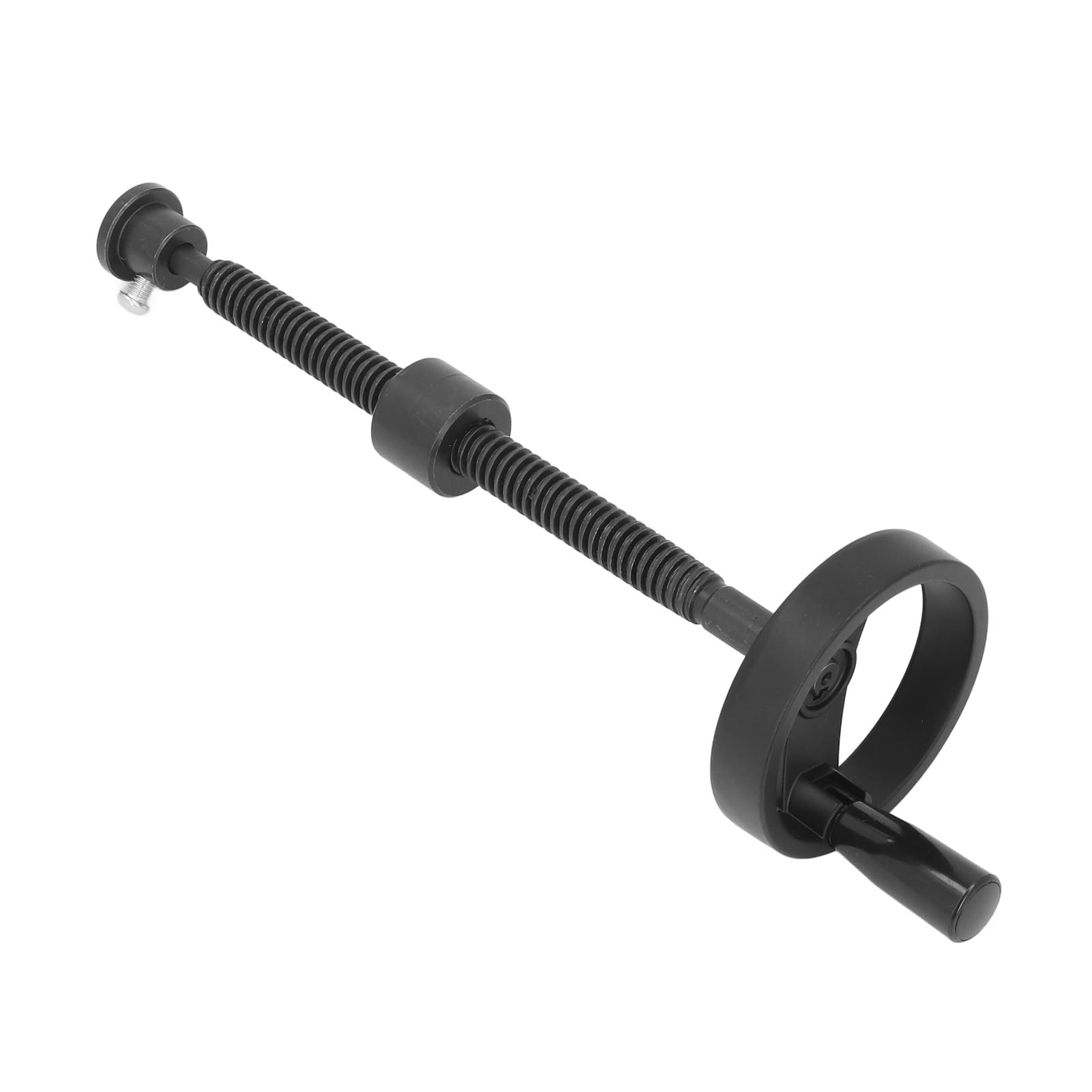 Workbench Vise śruba, śruba Prasowa Stalowa T20 z Kółkiem Ręcznym 100 Mm do Obróbki Drewna, Obróbka Metalu, Projekty DIY (350 mm)
