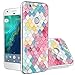 Google Pixel Case, Topnow Shockproof Ultrathin Soft TPU Advanced Printing Pattern Phone Cases Glossy Drawing Design Cover for Google Pixel (Diamond Lattice-Multicolour)