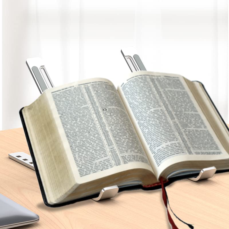 Ner Mitzvah Klappbarer Buchständer – Verstellbarer Tischschieber Für Bücher, Tablets & Mehr