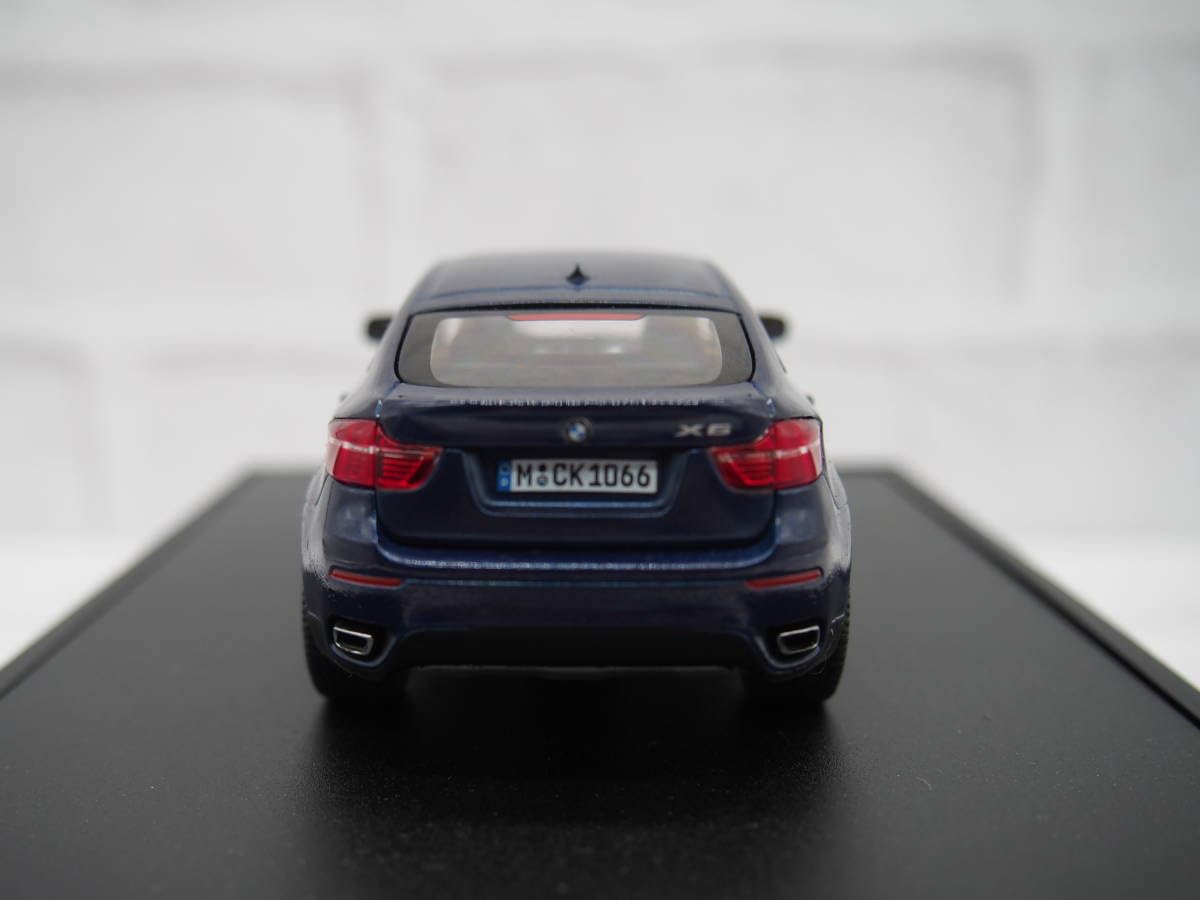 Amazon | ミニカー 1/43 BMW X6 xDrive 50i ブルー 青 ディーラー正規