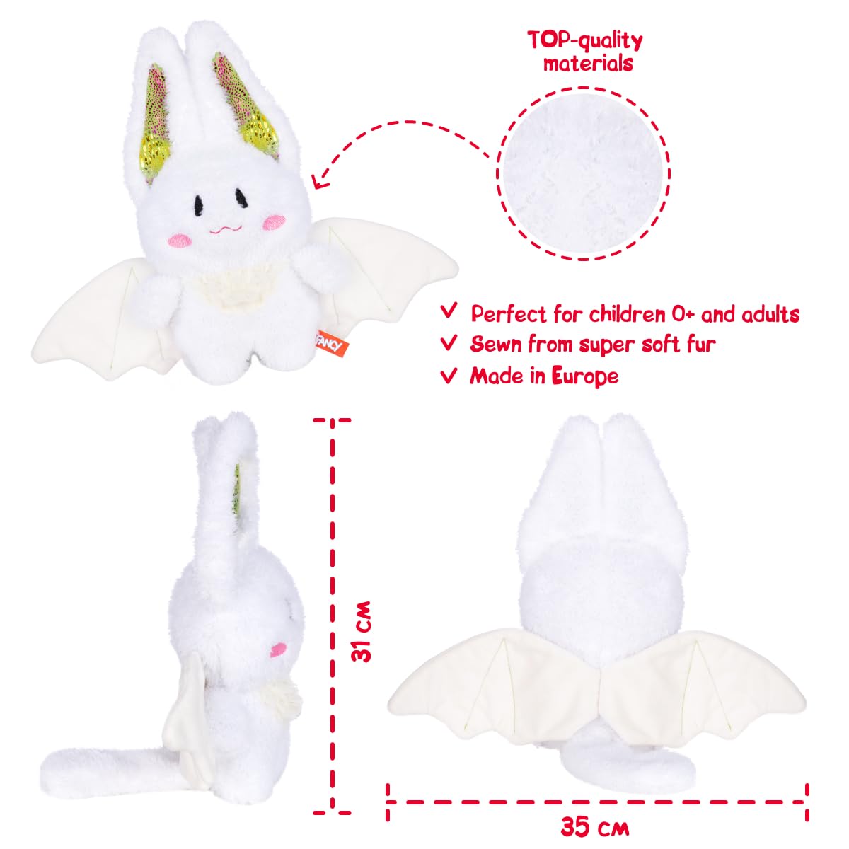 Peluche personnalisée mignonne et adorable, décoration douce, cadeaux de fête po