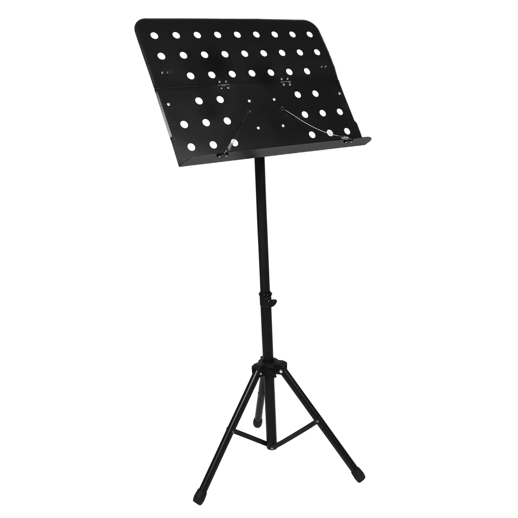 Toyvian Pupitre Portable Support Pliable Et Réglable En Hauteur Pour Partitions Idéal Pour Les Voyages La Pratique Du Piano Guitare De L'Orchestre Des Performances