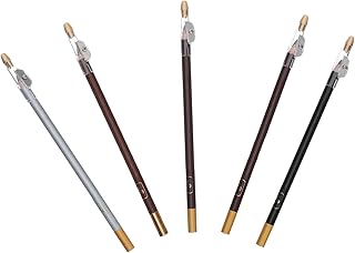 5 lápices de cejas de madera ligeros portátil...