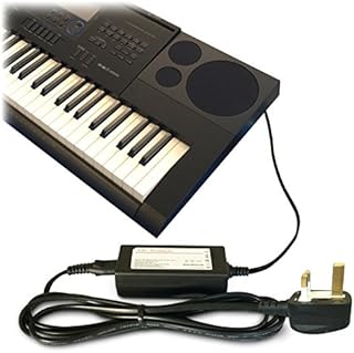 Compatible/Replacement Casio 12V / 12 Volt Ac Mains Adapter Adaptor Power Supply Cord (Replace Parts AD-A12150LW, AD-A12150, Privia Pro) for Select Casio Keyboards/Digital Piano/Synthesizers