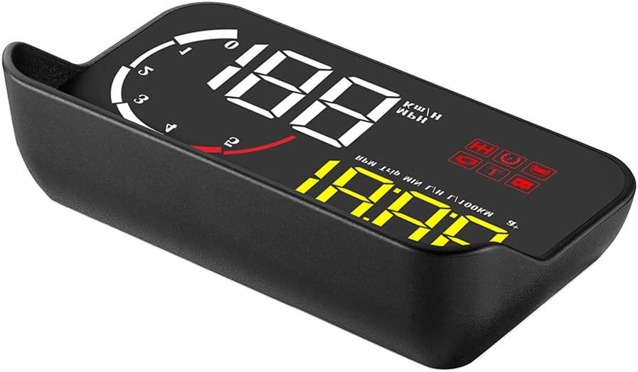 M10 Excelvan 3.5 inch Car HUD Projector Head-Up Display Speeding Warning Fuel