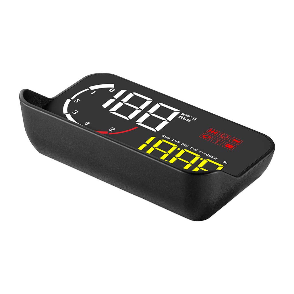 M10 Excelvan 3.5 inch Car HUD Projector Head-Up Display Speeding Warning Fuel