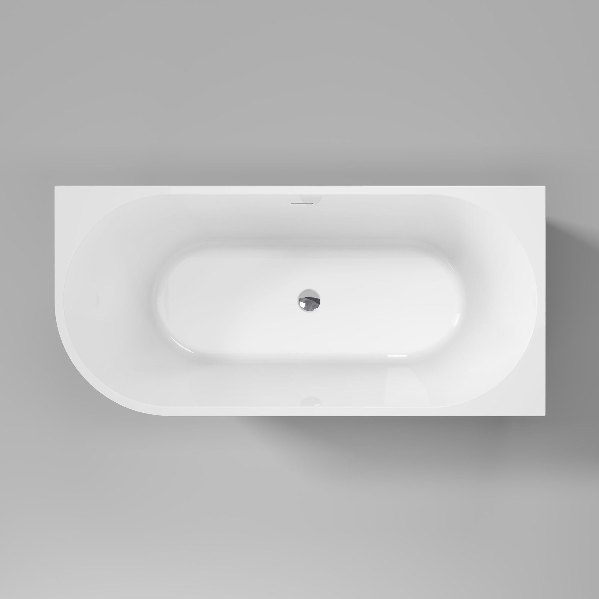 Rea Bellanto 170cm Right Wanna Akrylowa Narożna Biały, pojemność wynosi 276 litrów - 169X79,5X58CM