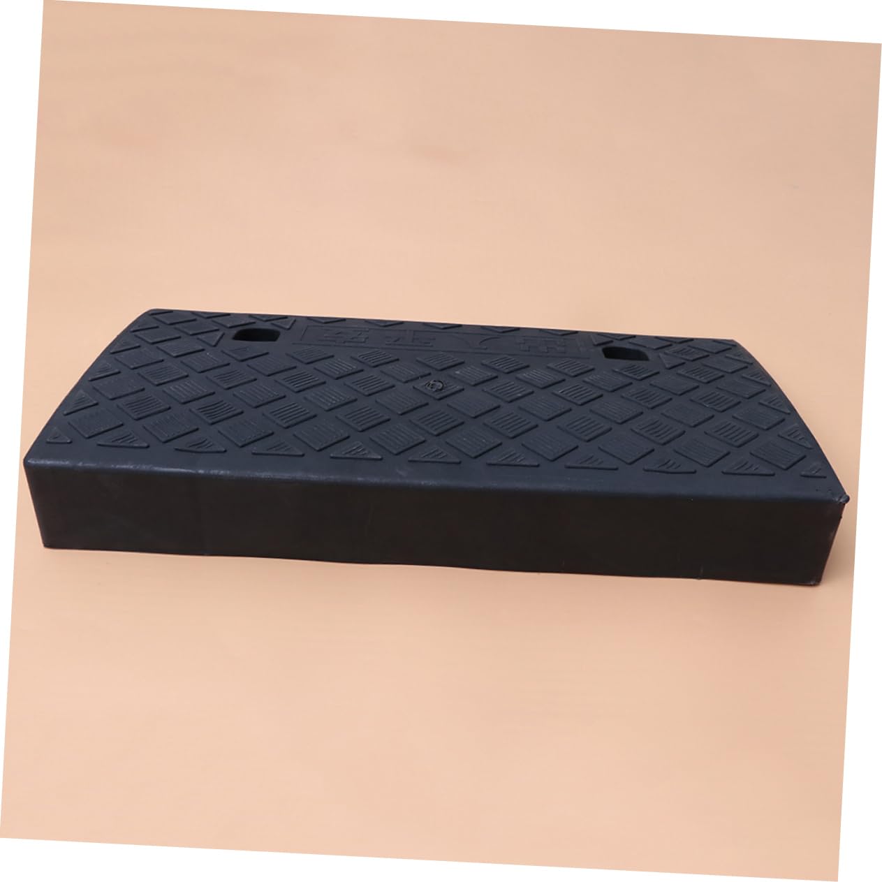 per Soglia Auto 10cm in Plastica Nera Antiscivolo Ammortizzante | Compatibile Sedie a Rotelle e Monopattini, per Marciapiedi e Bordi Stradali, 1 Pezzo