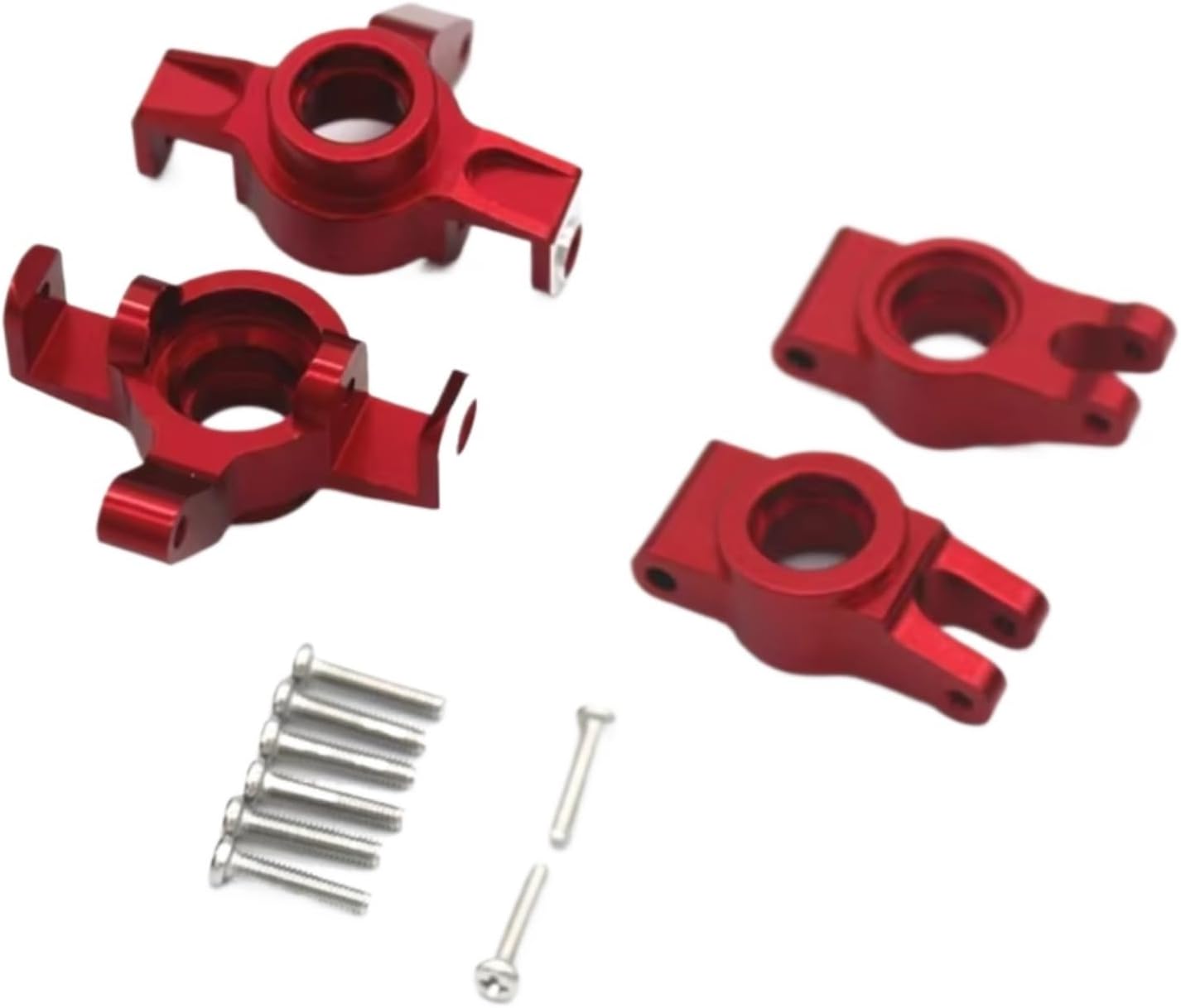 RC Steering Knuckles For MJX For Hyper Go 14301 14302 1/14 Metal Front Steering Cup And Rear Hub Carrier RC Car Upgrades Parts Accessories