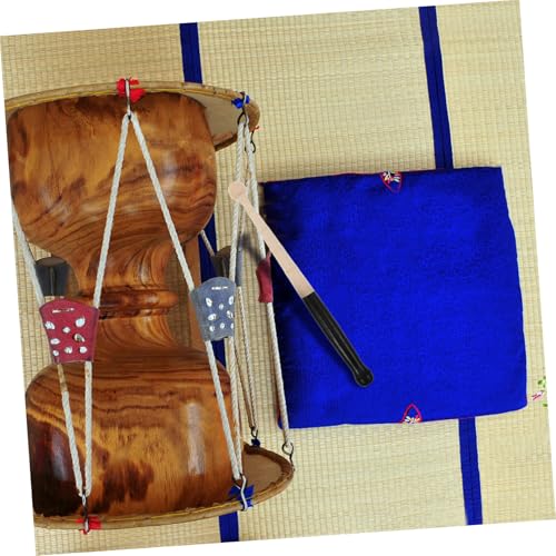 Baquetas de percusión para batería de madera Beige miniatura 4