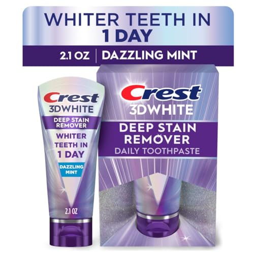 Crest 3DWhite Brilliance Deep Stain Remover Dazzling Mint Toothpaste - 2.1oz image 11