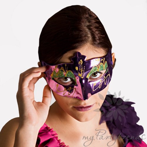 Preisvergleich Produktbild myPartytrends Karnevalsmaske 'Venice Classic', venezianische Maske, Faschingsmaske, Erotikmaske