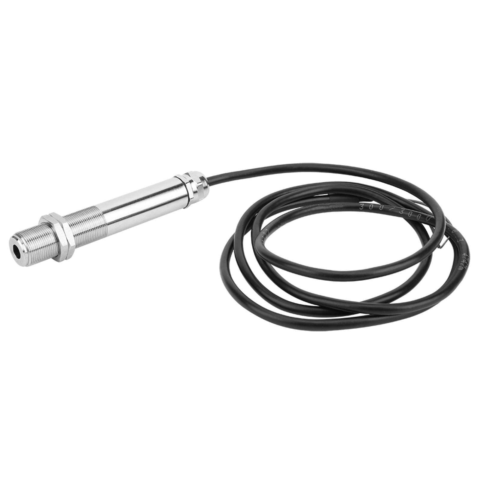 Sensor de Temperatura de Termopar Dc12V-24V, Accesorio de Termómetro Infrarrojo Fijo, 4-20 Ma Con Cable de 1,5 M / 4,9 Pies, Sonda de Acero Inoxidable(0-500 )