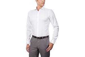 Men's Slim Fit, Non-Iron, Stretch Dress Shirt
