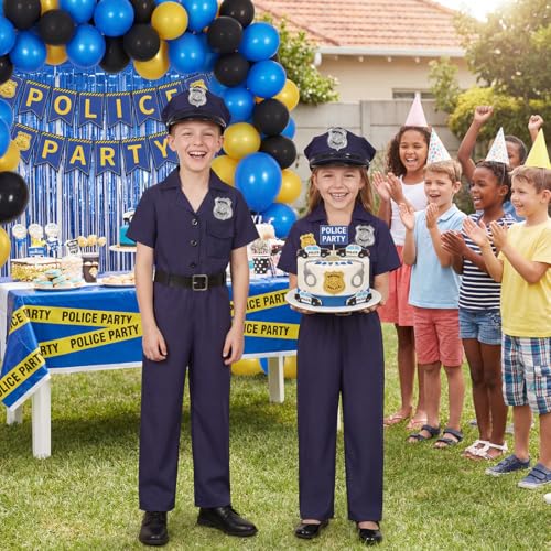 Disfraz Infantil de Policía para Niñas miniatura 5