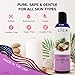 Lick Coconut Flavored Massage Oil – Romantic, Body Safe, Non-Greasy Formula, Date Night 4 oz