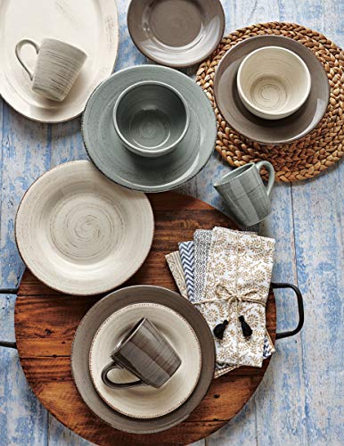 Tag Sonoma Dinner Plate 1-Piece Ironstone Dinnerware Dining Dishwasher Safe 11" Slate Blue #TOP3