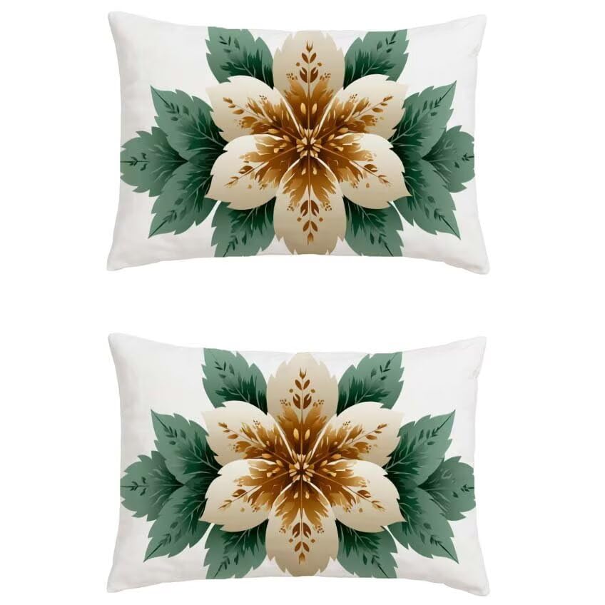 Taie oreiller boheme 60x80cm en lin : cadeau decoration maison