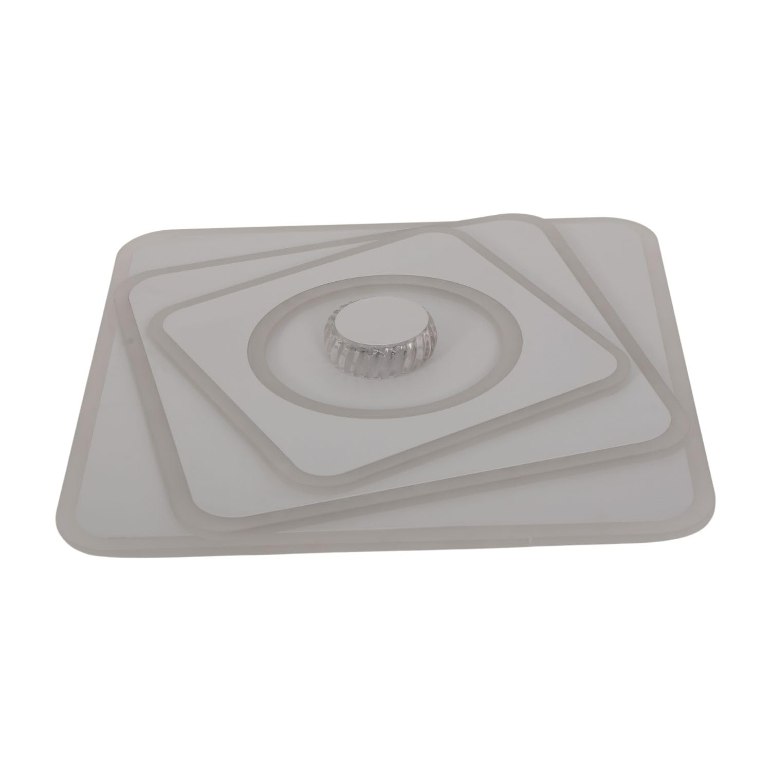 buybuy Lampadario LED 100W, Telecomando 2.4G, Luce Regolabile 6800lm BBLED028