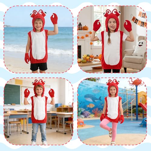 Claofoc Goku Costume pour enfant Dragon Z, tenue de cosplay, Halloween, Son Goku, avec ceinture, bracelet à queue – vue 6