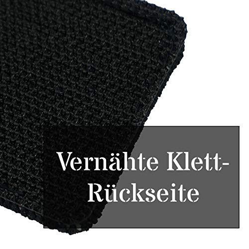 Café Viereck ® Hundehalsband Hundegeschirr Patch für Hunde mit Klett - 11 x 3 cm (Assistenzhund)