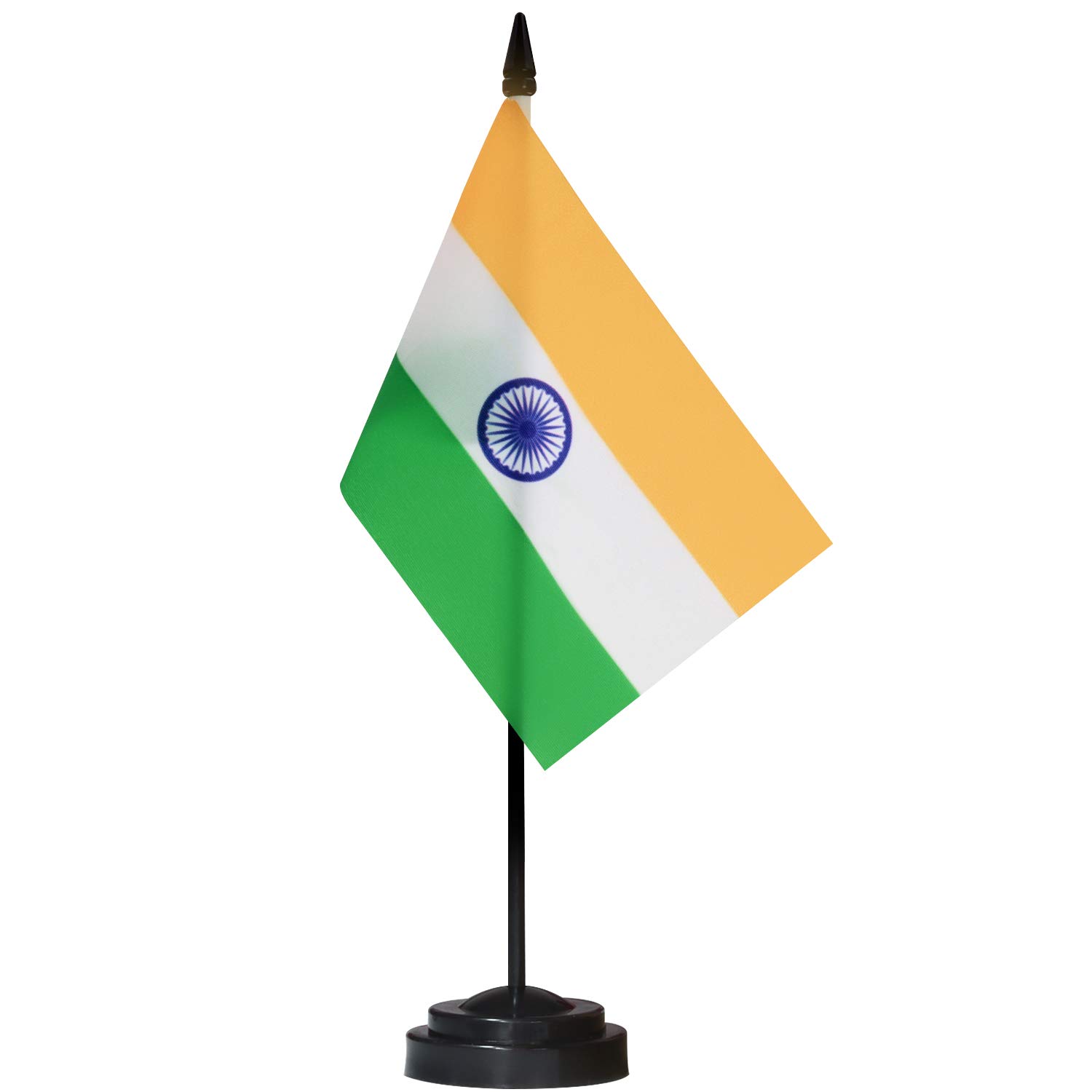 Buy ANLEY India Deluxe Desk Flag Set 6 x 4 Inch Miniature Indian