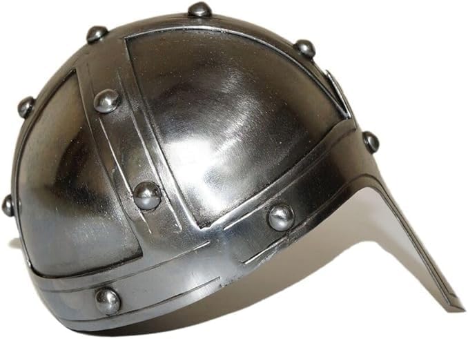 Medieval Norman Nasal Replica Mini Helmet, Tabletop Decorative Gift
