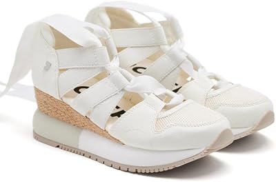 GIOSEPPO Sneakers Beige Tipo Espadrille para Mujer LIZARDA