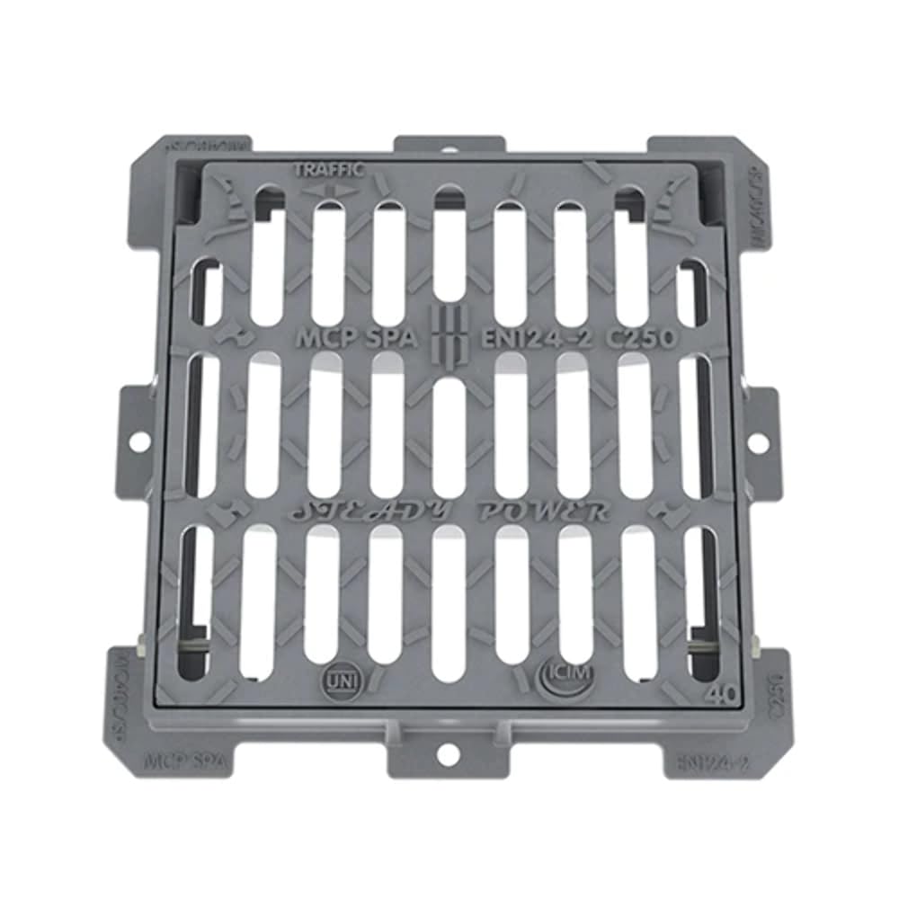 CADITOIA PIANA IN GHISA C250 cm 39 x 39