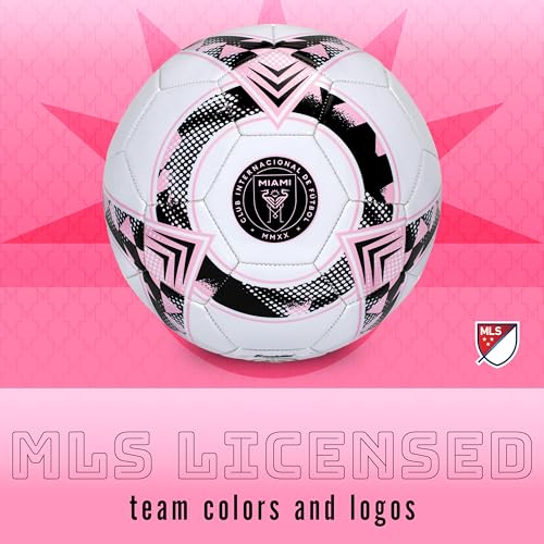 Image of Franklin Sports Official MLS Team Soccer Balls - Official Size 5 Soccer Balls - Regulation Size + Weight Soccer Ball for Kids + Adults - Boys + Girls Soccer Ball - Air Pump Included