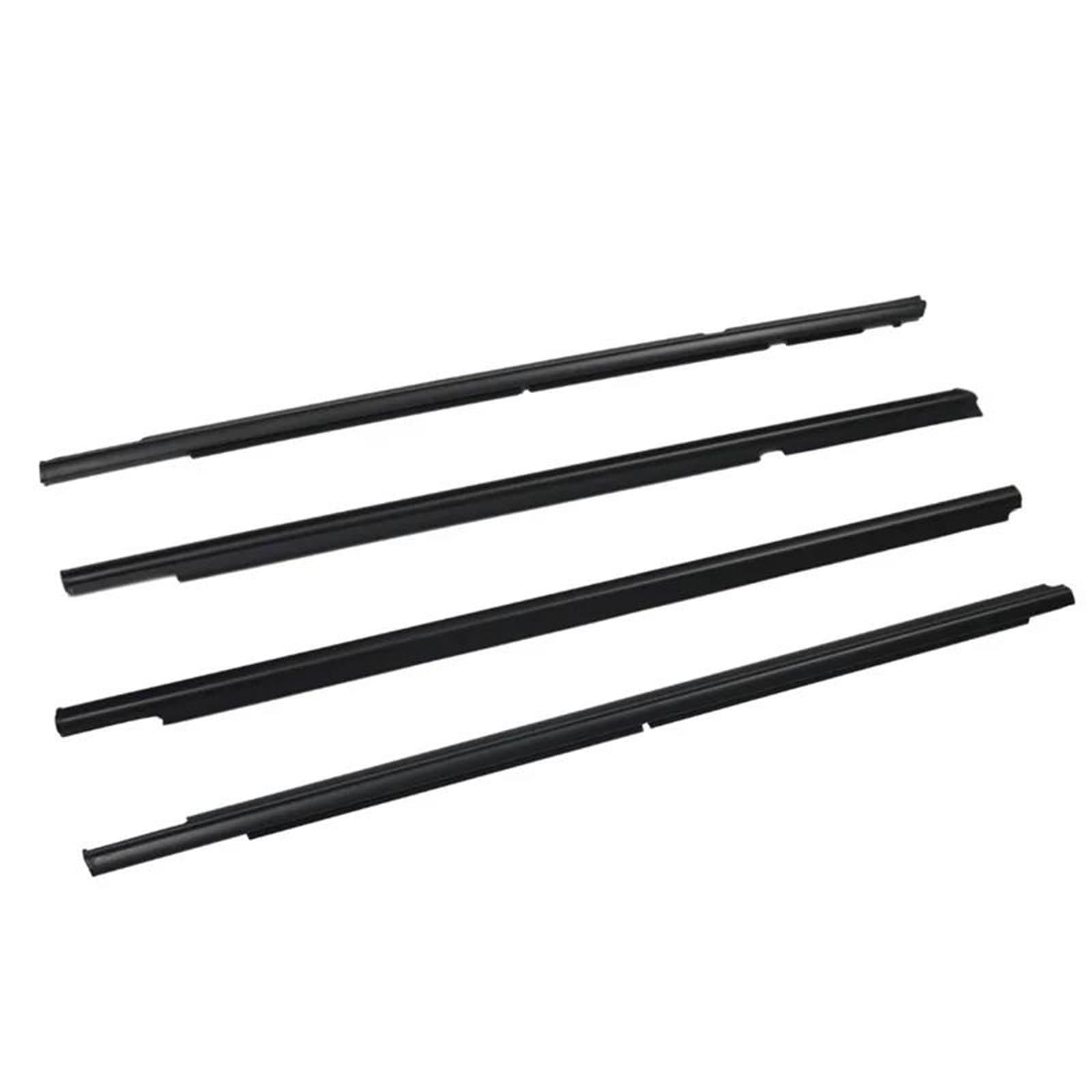 Qibbei Style 2 5727A005 5727A006 Window Rubber Weatherstrip Seal Door Moulding Trim For Mitsubishi For Lancer 2.0L .4L 2008-2017