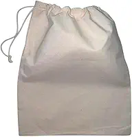 Saco Saquinho de algodão natural crú 30x37 Lembrancinha Artesanato Embalagem Kit 10 unidades