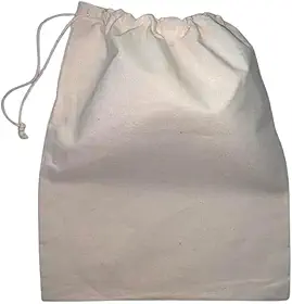Saco Saquinho de algodão natural crú 30x37 Lembrancinha Artesanato Embalagem Kit 10 unidades