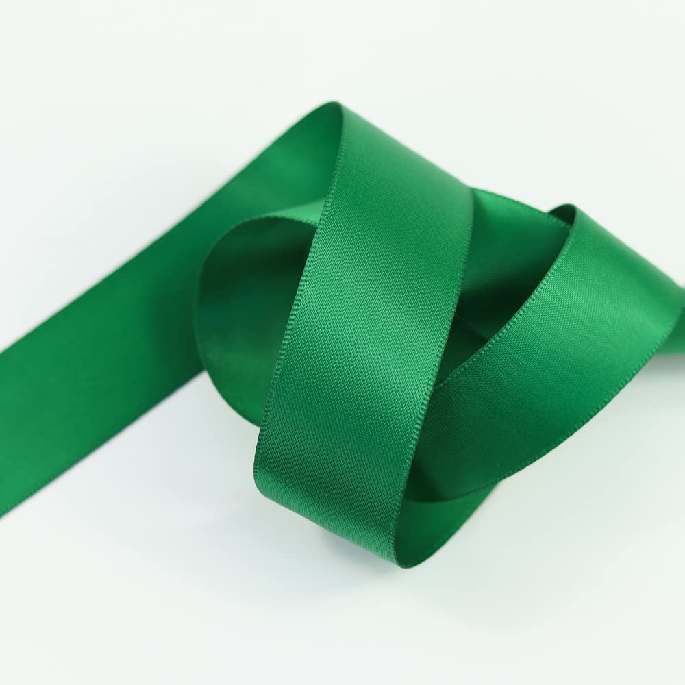Double Sided Satin Ribbon, 27 Solid Colours, 10 Metre Reel, Fabric Ribbon for Gift Wrapping Cake, Wedding Party Decoration